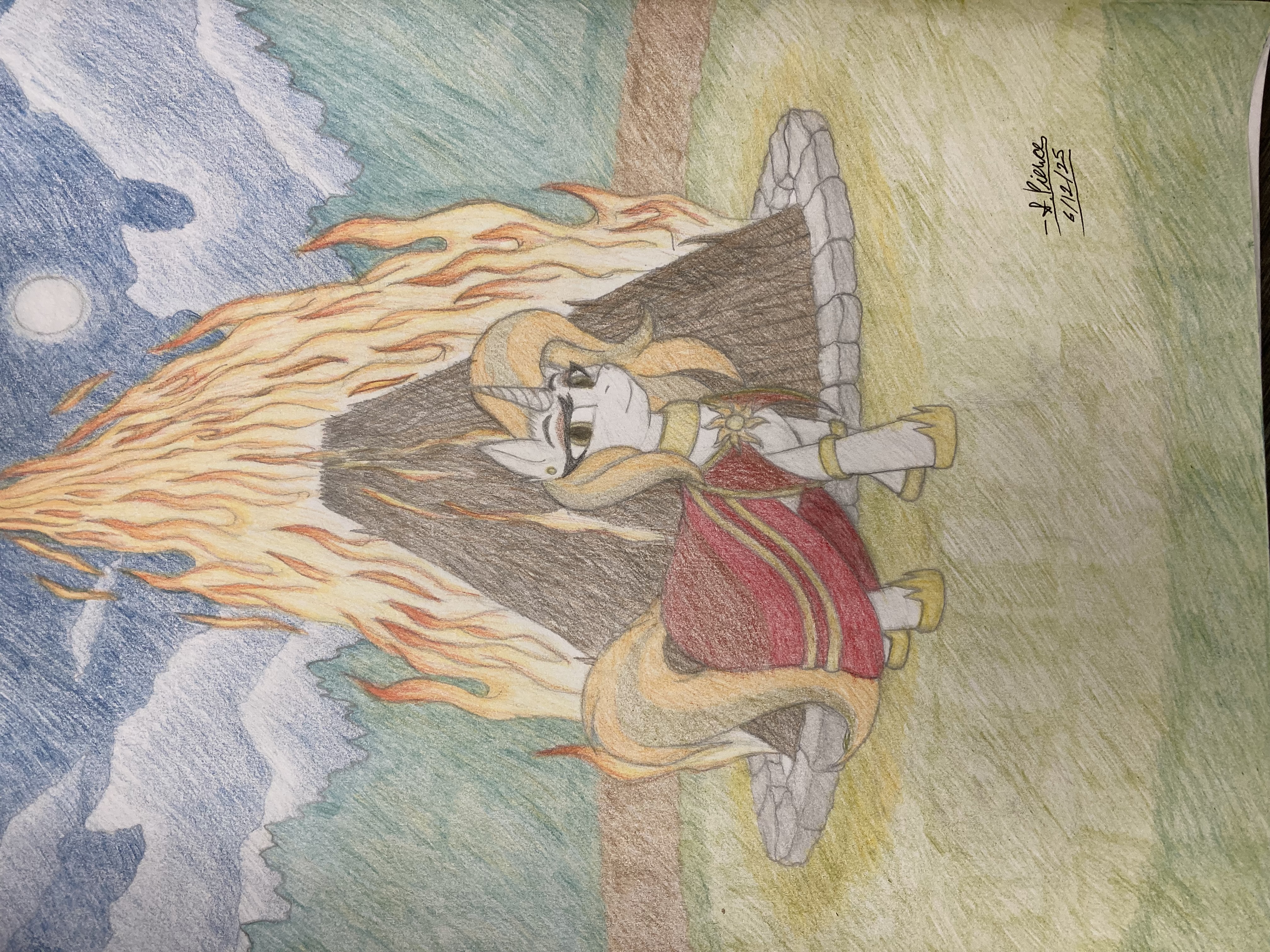 Bonfire Inquisitor Horse Comm. for Test4Echo